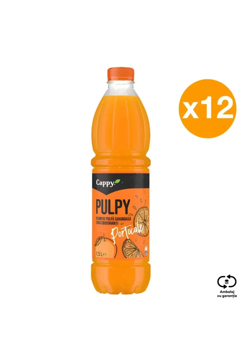, ORANGE, 500ML x 12 PIECES