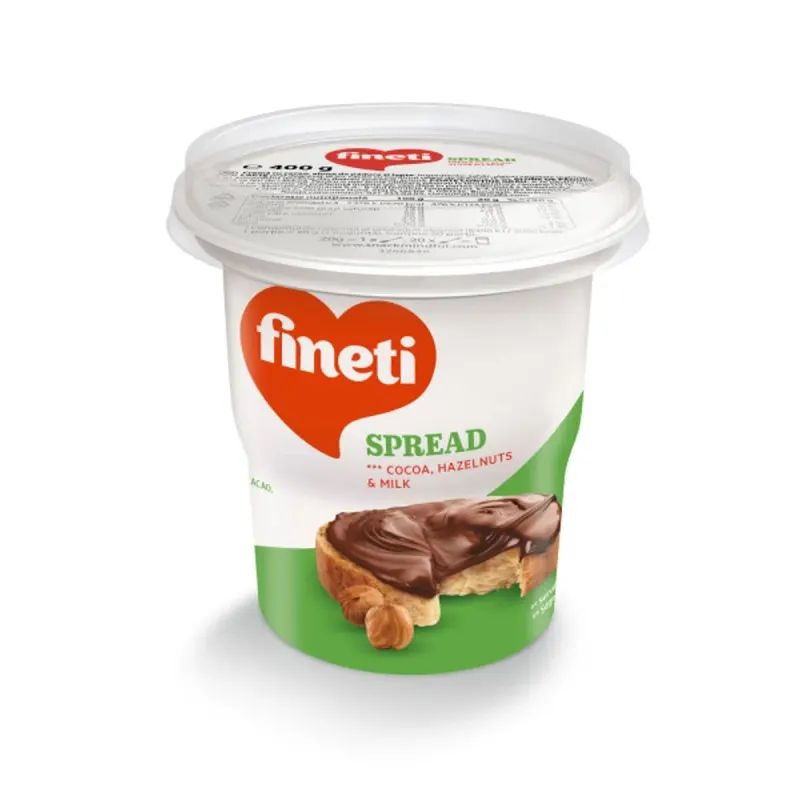 fineti Crema Cacao si Alune de Padure 400 g