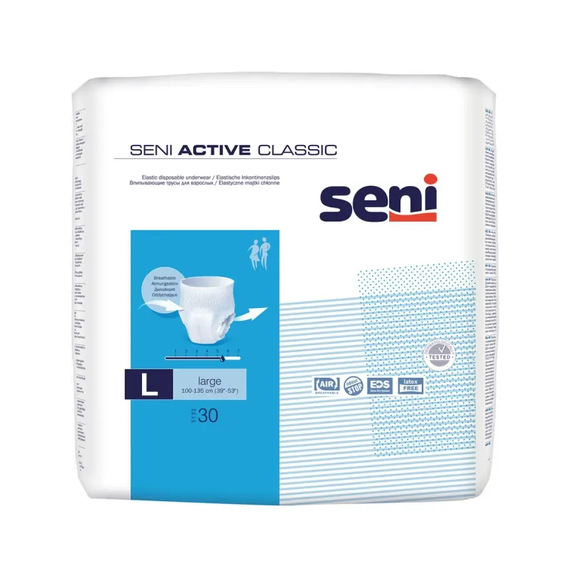 SENI Active Classic Scutece Adulti L 30 bucati