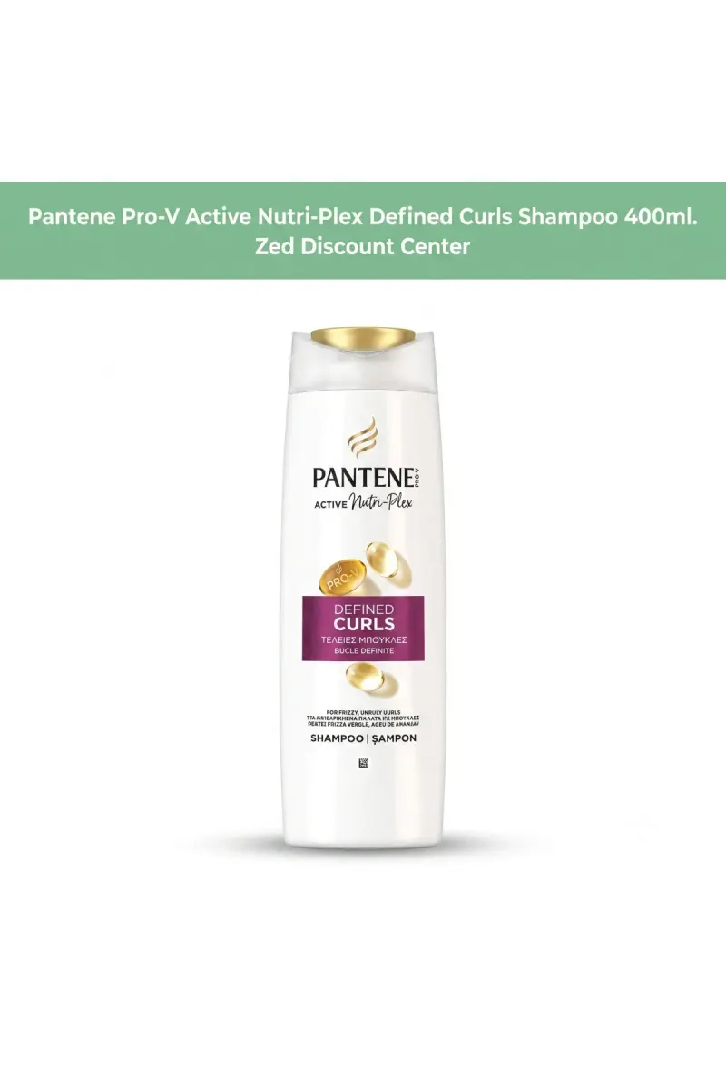 Pro-V Active Nutri-Plex Defined Curls Shampoo 400ml.
