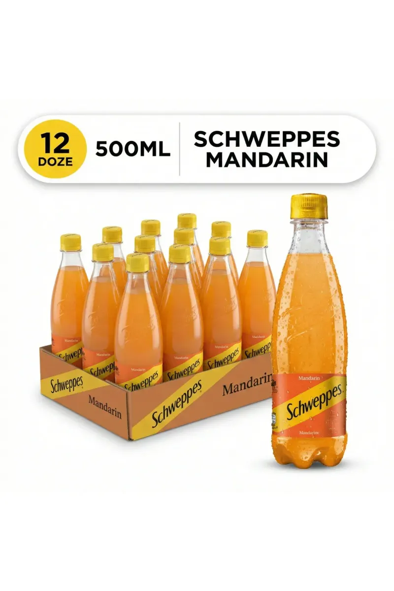 MANDARIN, 500 ML x 12 PIECES, PET