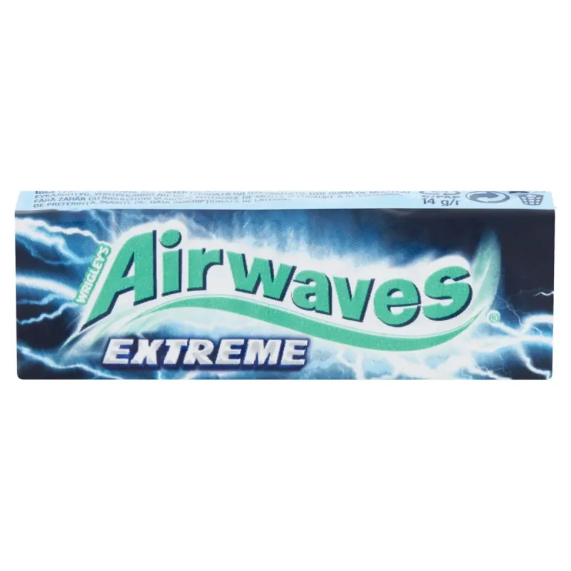 AIRWAVES Guma de Mestecat Extreme 10 Pastile 30 x 14 g