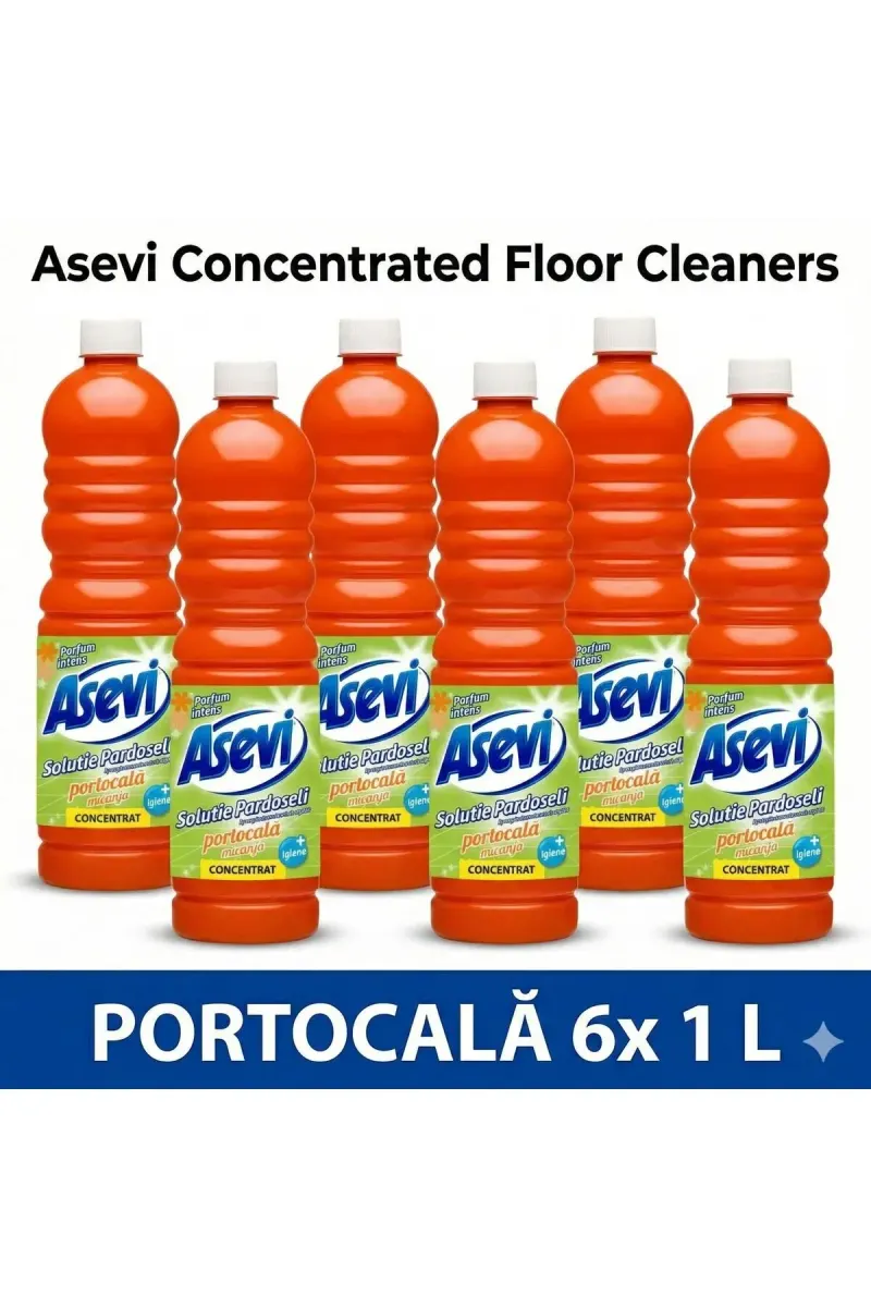 Orange Floor Cleaner 1L X6