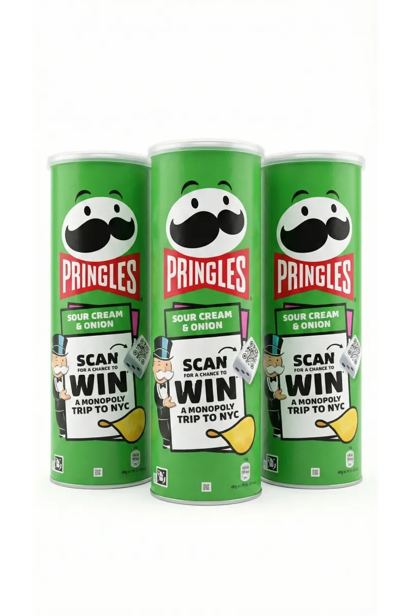 Sour Cream & Onion 3 x 165gr