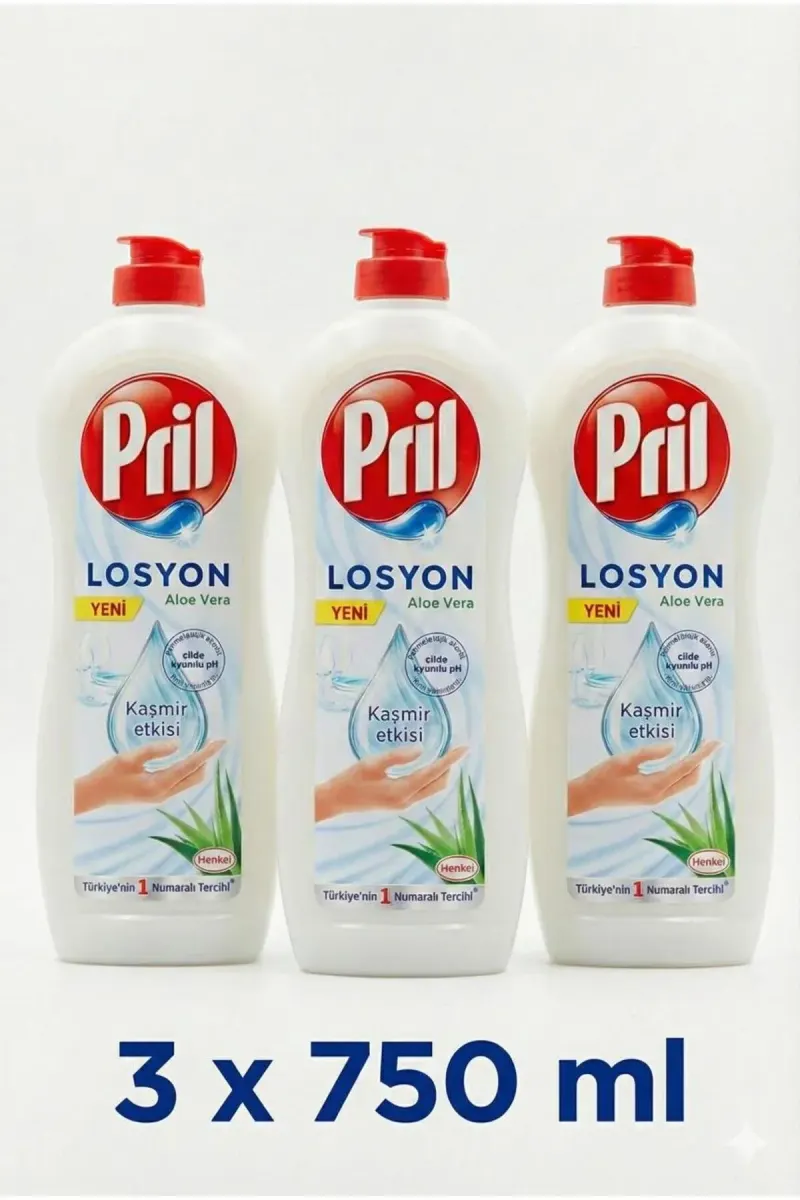 Lotion Aloe Vera Dish Detergent 750 ml x 3 packs