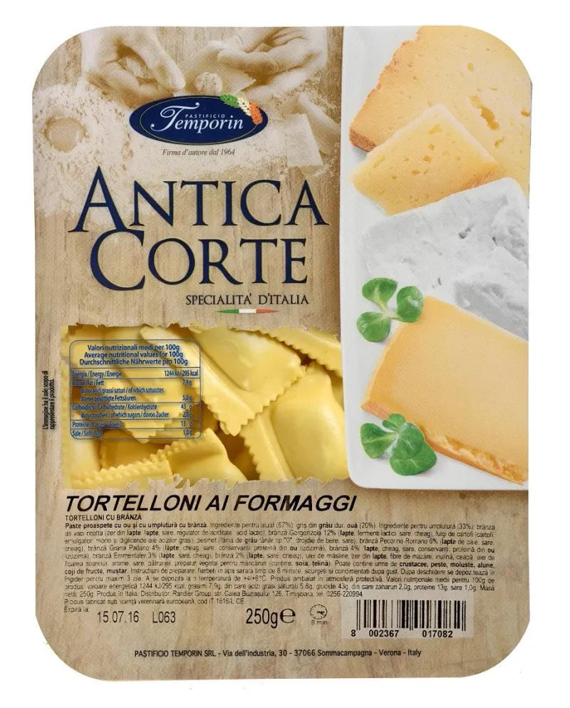 ANTICA Corte Paste Tortelloni Ai Formaggi 250 g