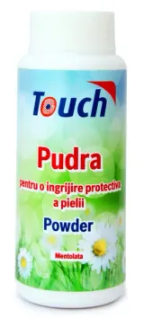 TOUCH Pudra Mentolata pentru Ingrijirea Corpului 100 g