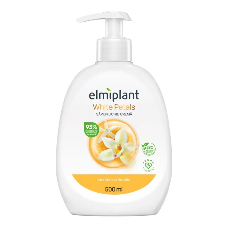 elmiplant Sapun Lichid Iasomie & Vanilie 500 ml