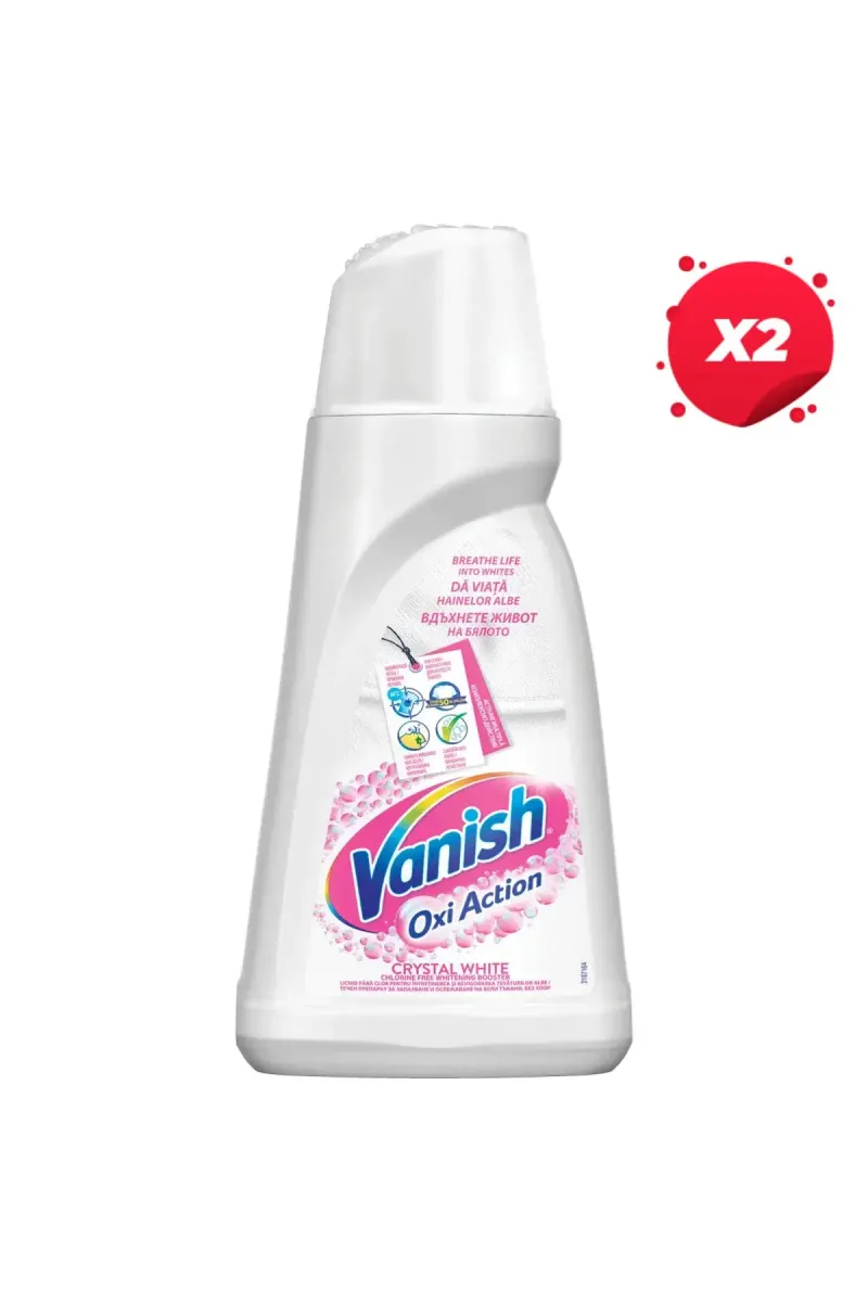 X2 - VANISH  STAINS LIQUID 1L WHITE