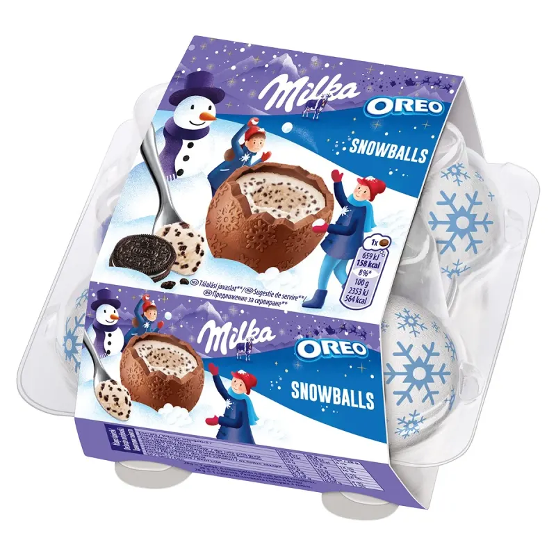 milka Bulgari de Ciocolata si Crema Oreo 112 g