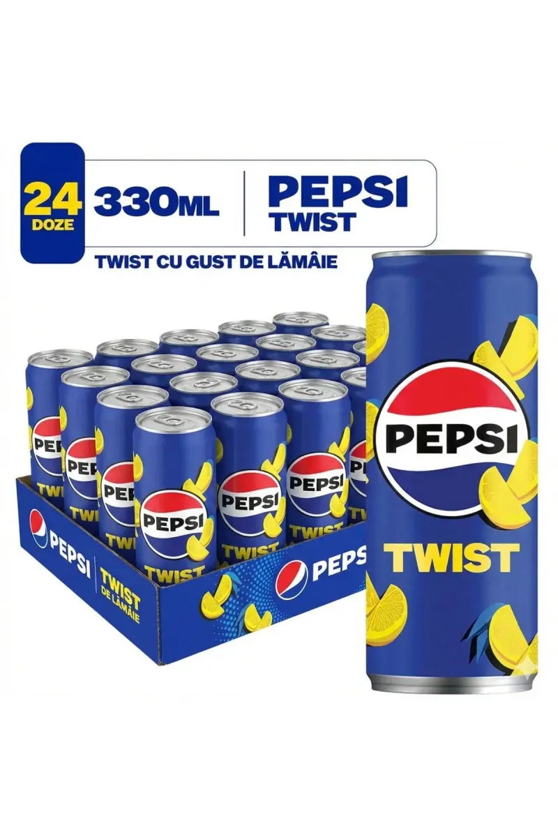 Twist Cola, Can, 24x330ml