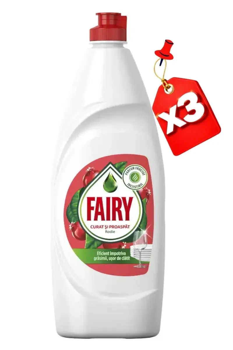 Set of 3 PIECES Liquid dishwashing detergent 750ml Pomegranate