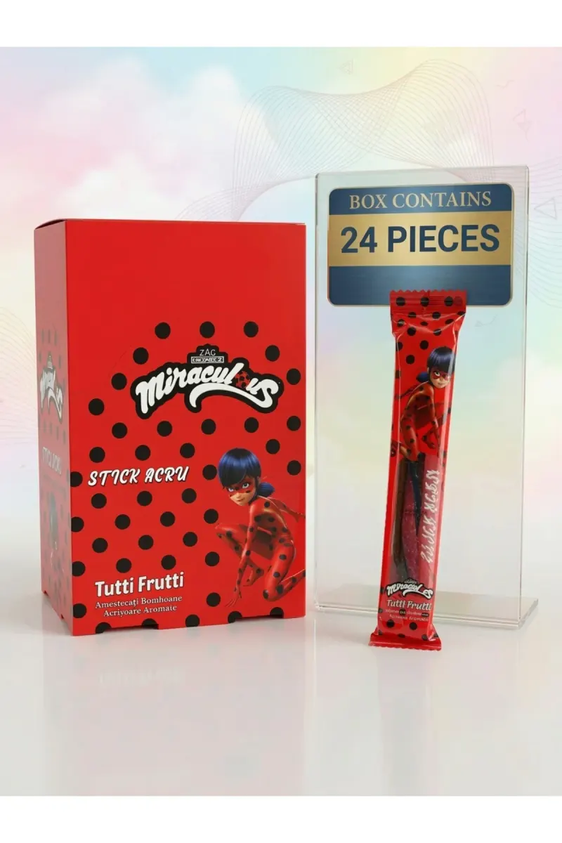 Miraculous Stick Acru Tutti-Frutti - 24 pcs