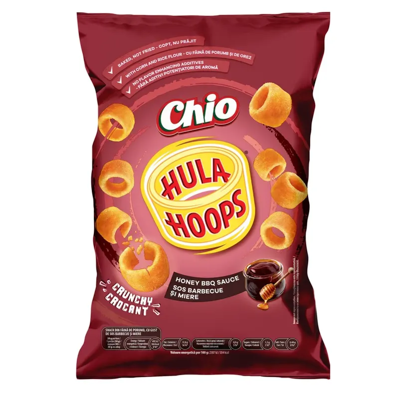 Chio Hula Hoops Inele Barbecue & Miere 70 g