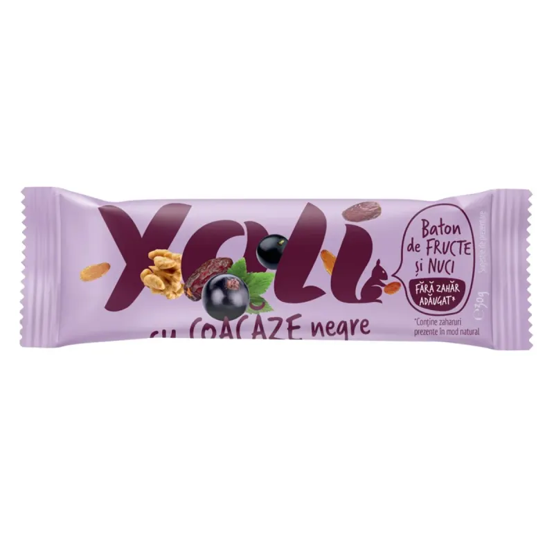 Yoli Baton cu Migdale, Caju si Coacaze 30 g