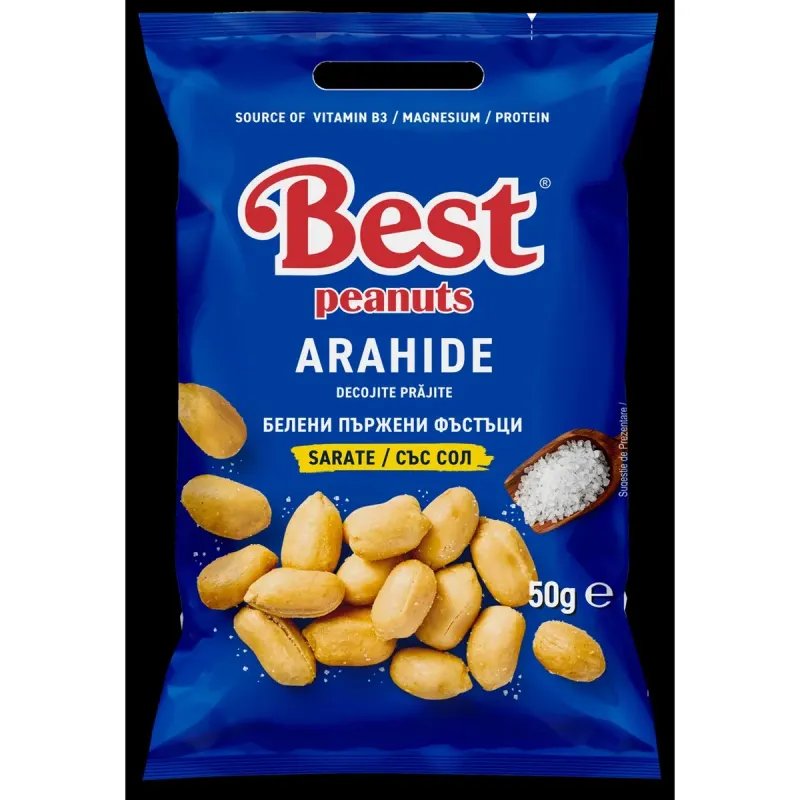Best Arahide cu Sare 6 x 50 g