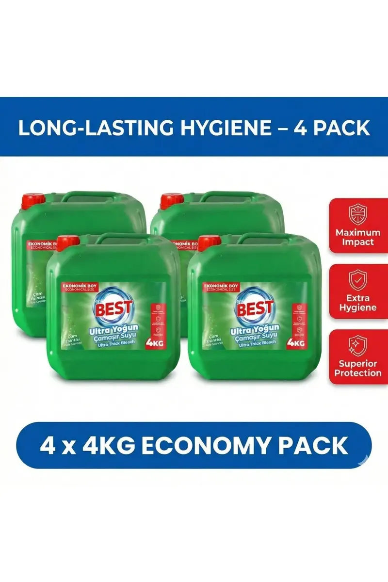 Ultra Thick Bleach - Pine Scented - 4kg X4