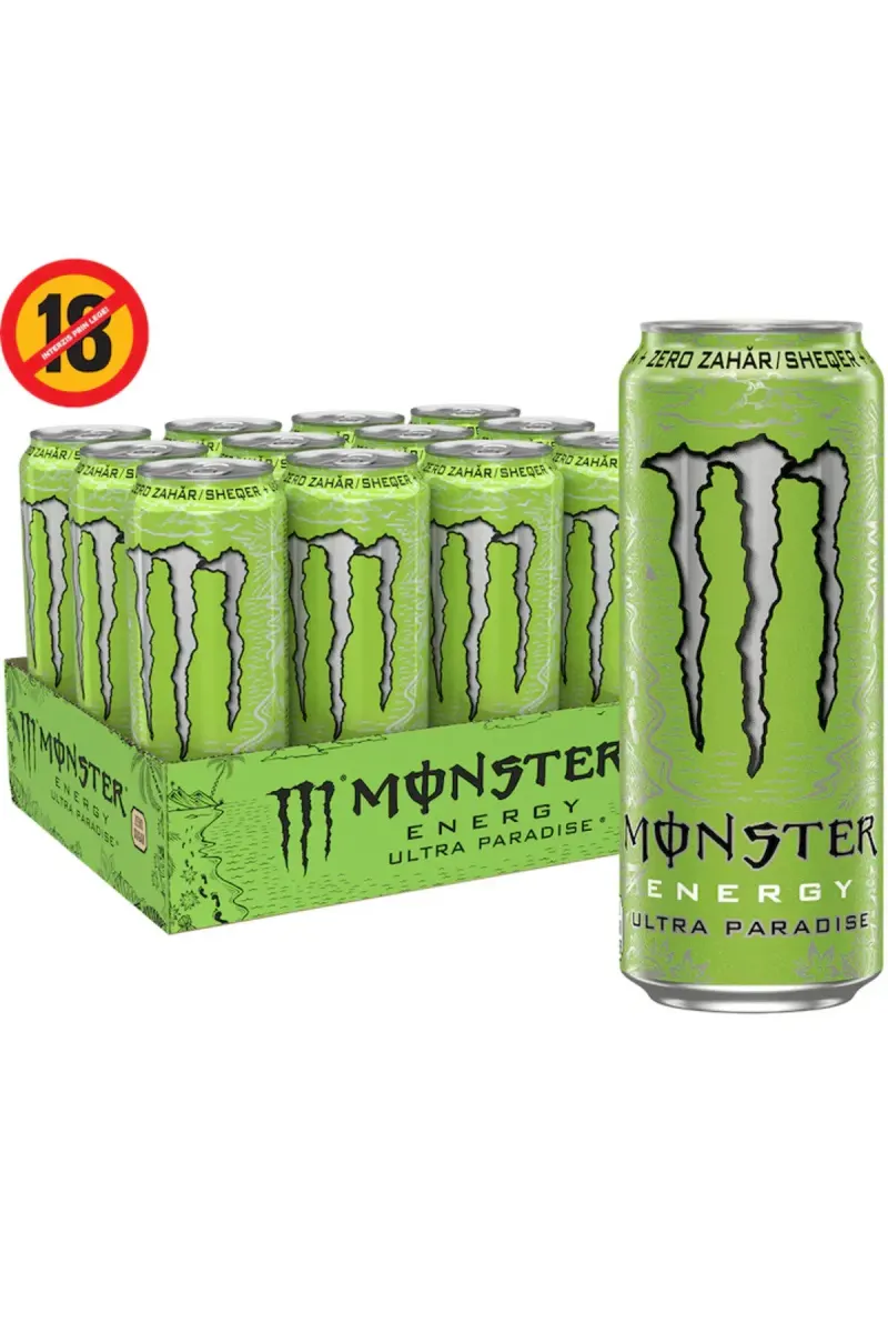 , ULTRA PARADISE, ZERO SUGAR, 500ML x 12 PIECES, BOX