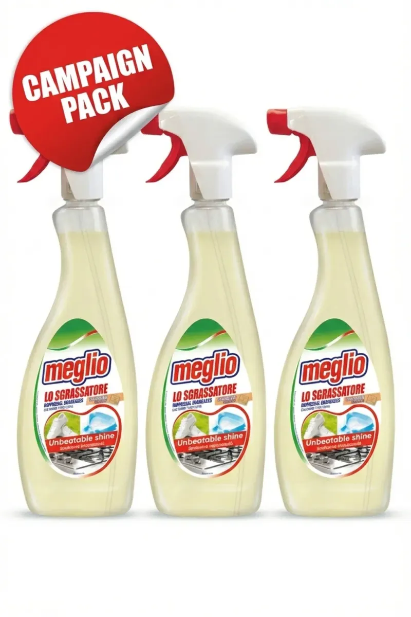 Spray, universal degreaser, with Marseille soap fragrance, 3 x 750 ml