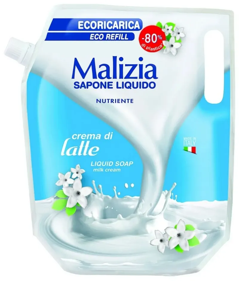 MALIZIA Rezerva Sapun Lichid Crema de Lapte 1 L