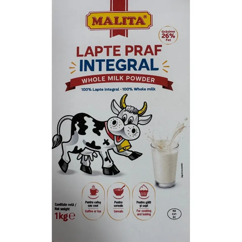 MALITA Lapte Praf Integral 1 Kg