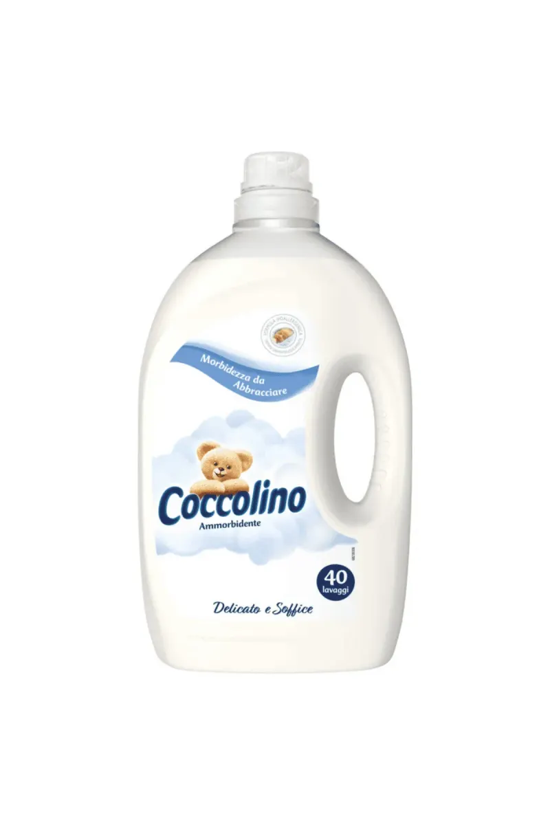 Coccolino Delicate and Fluffy Fabric Softener 3l, 40 washes