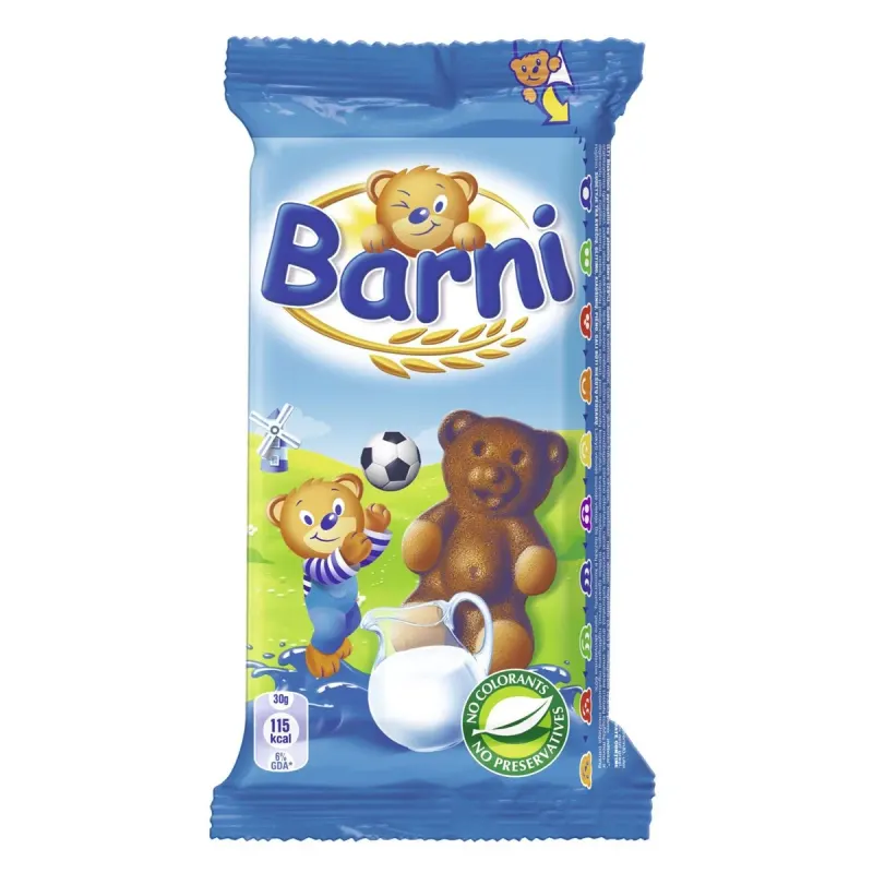 Barni MiniPrajitura cu Lapte 24 x 30 g