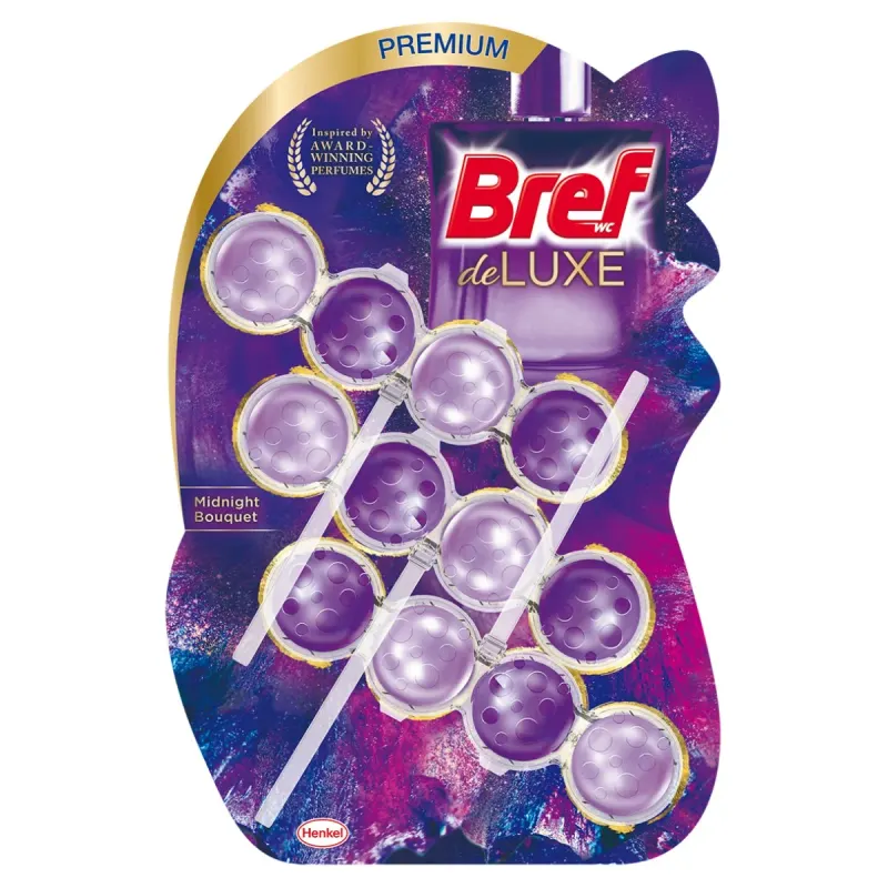 Bref Deluxe Miez Noapte 3 Odorizante Toaleta 50 g