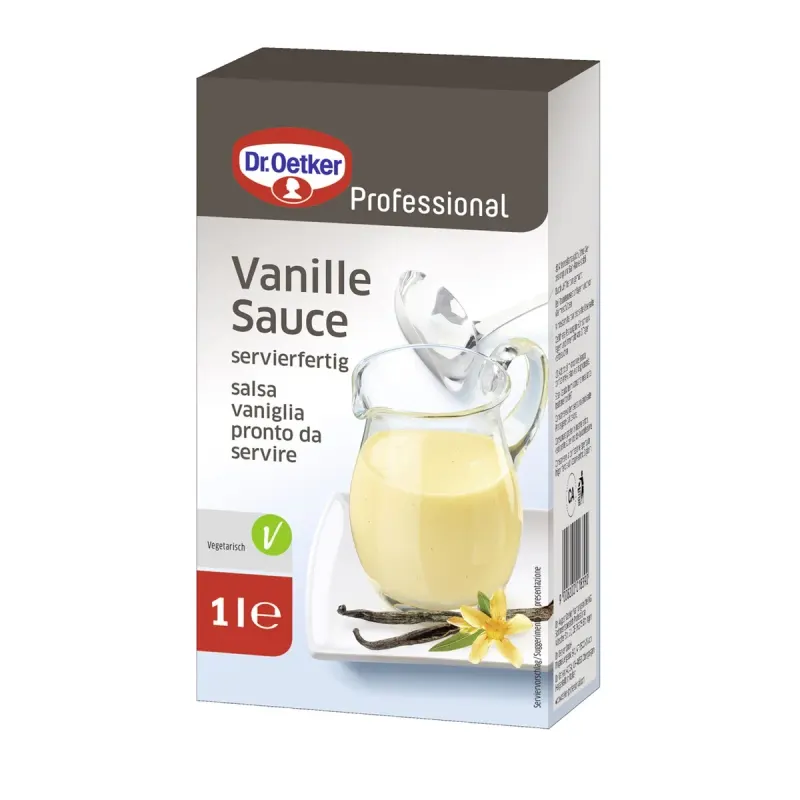 Dr.Oetker Professional Sos Vanilie UHT 1 L