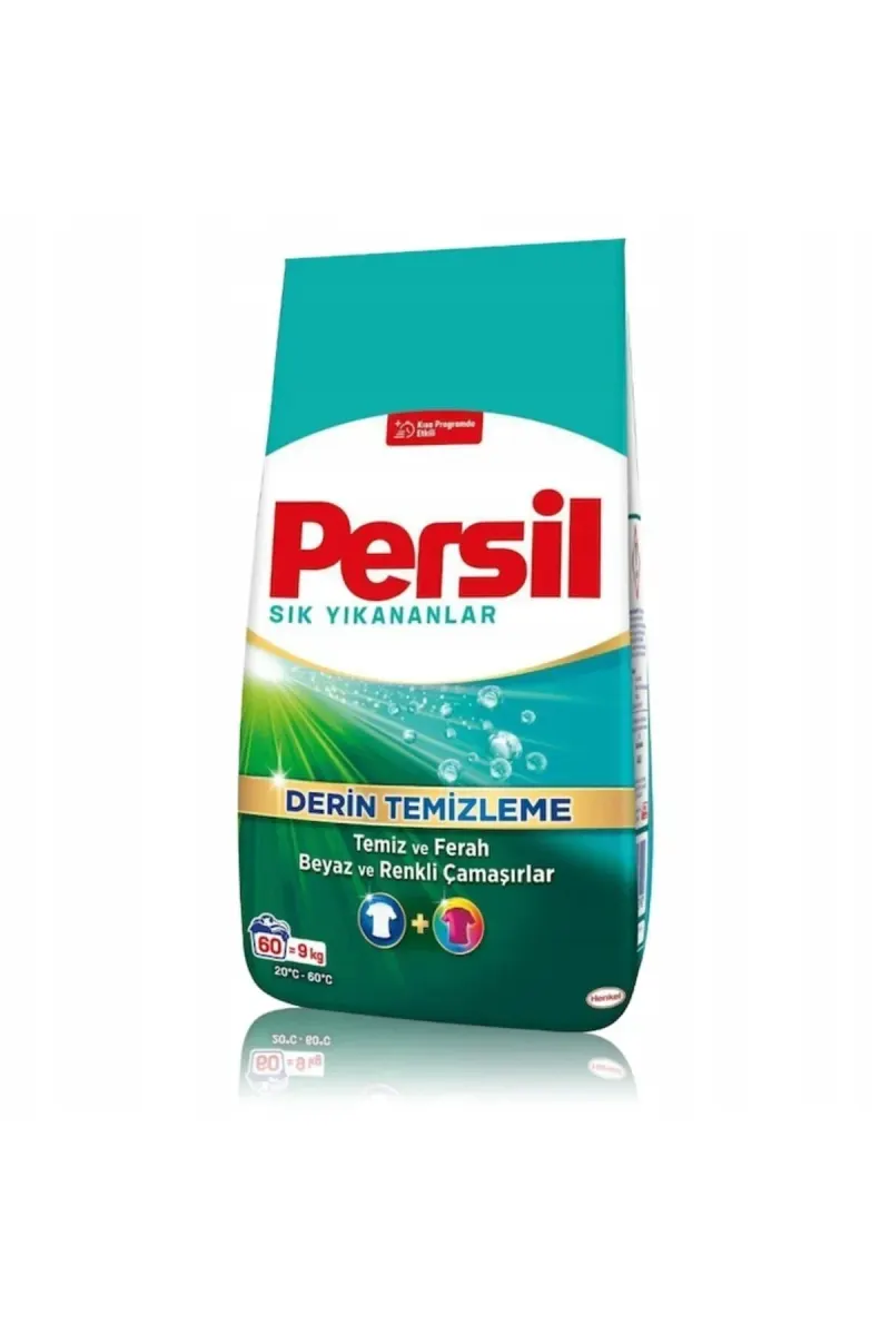 Universal Deep Clean Automatic Detergent, 9 Kg, For White And Colored Laundry, Deep Cleaning, 60 Washes