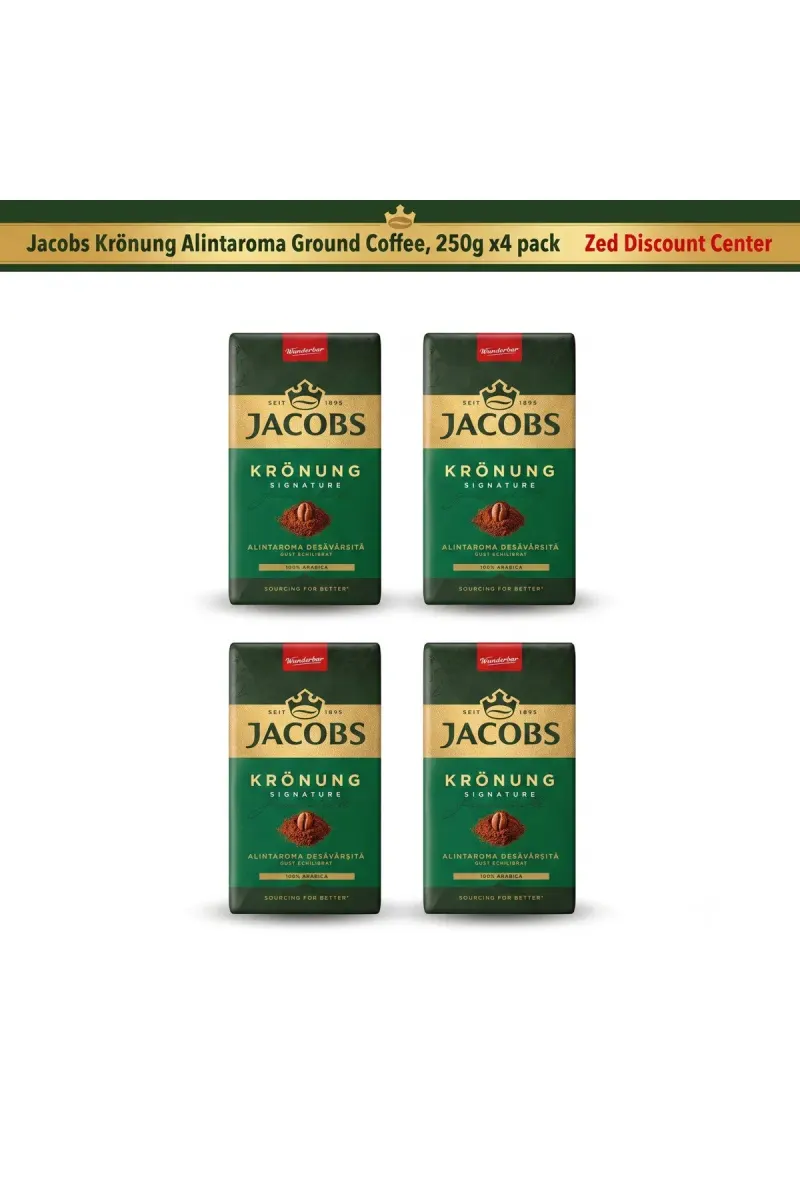Kronung Alintaroma Ground Coffee, 250g x4 pack