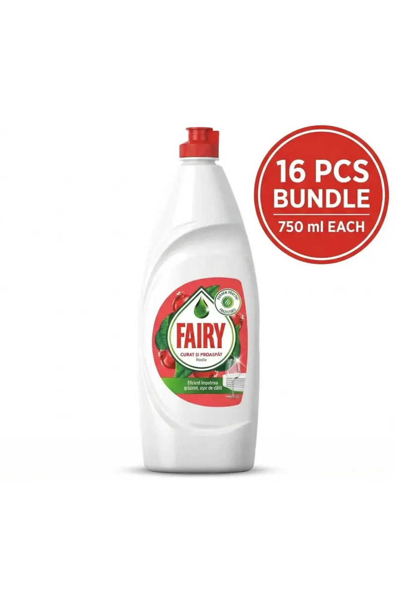 Box 16 Pieces Liquid Dishwashing Detergent 750ml Pomegranate