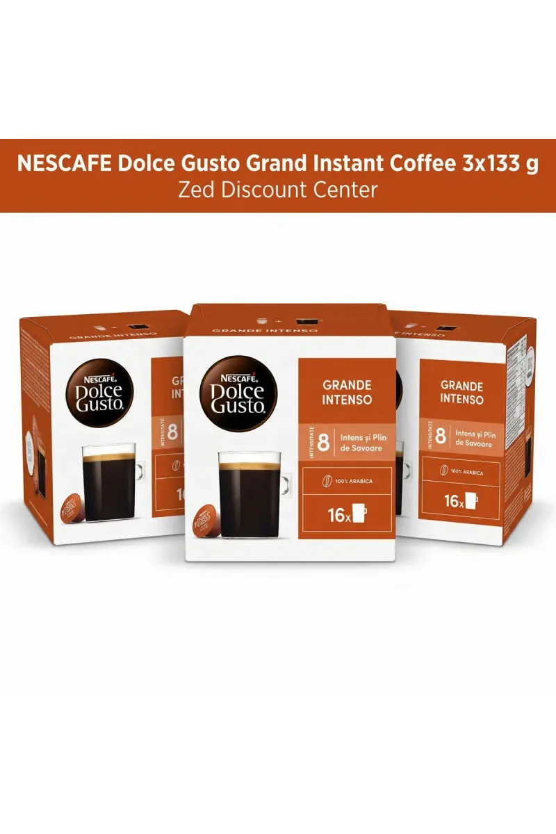 NESCAFE Dolce Gusto Grand Instant Coffee 3x133 g