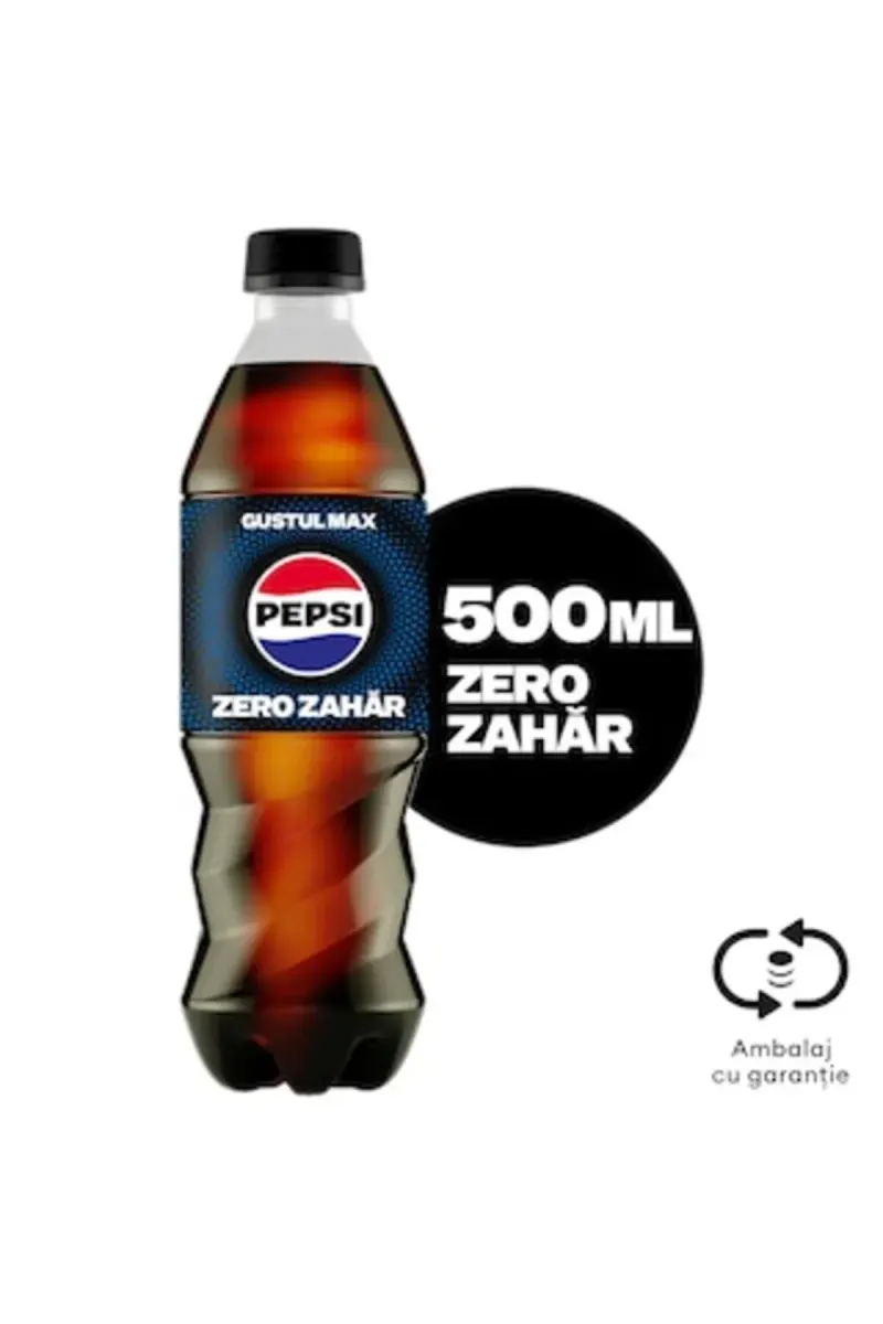 Pepsi Max zero sugar carbonated drink 0.5L