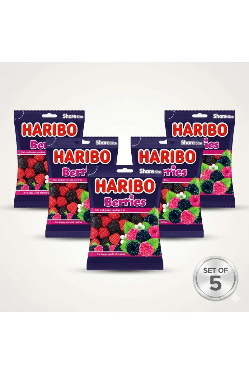 Berries Flavor Chewing Gum - Multi-Pack (5x70G Pack)