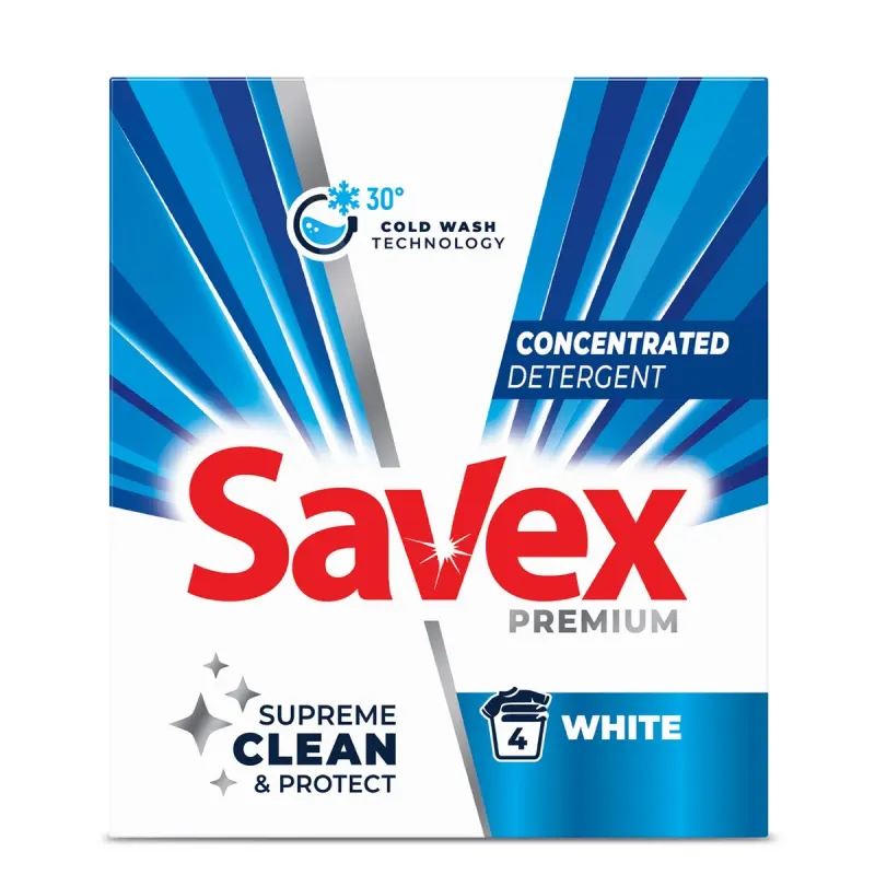 Savex PREMIUM White Detergent Rufe 320 g