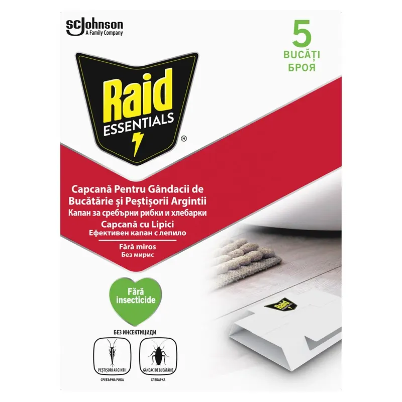 Raid Essential 5 Capcane Gandaci