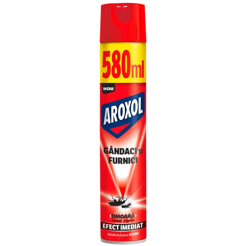 AROXOL Spray Impotria Gandacilor si Furnicilor 580 ml