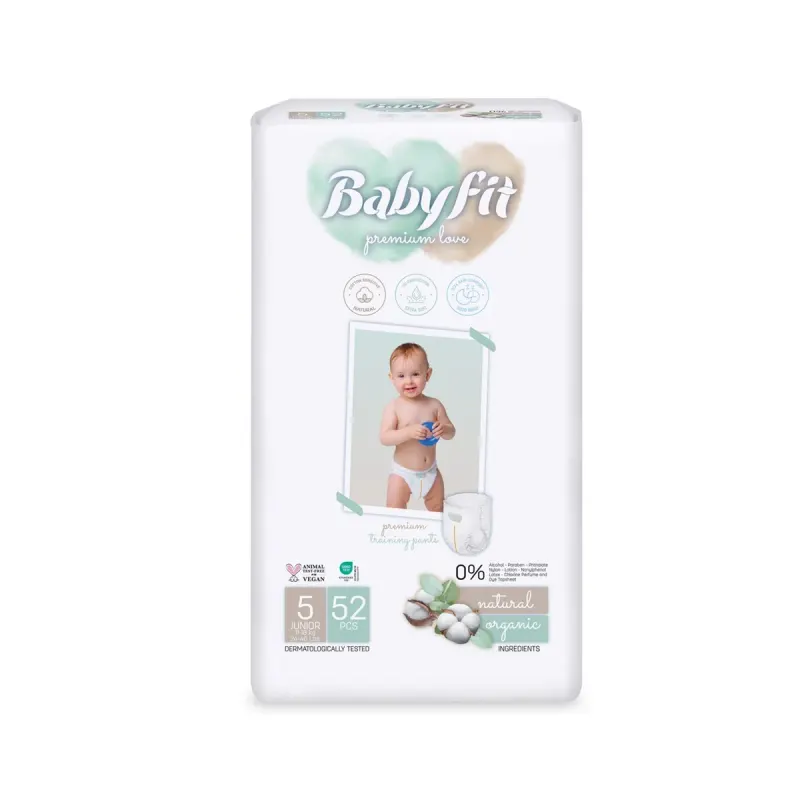 Baby fit Scutece Chilotei Junior 52 Bucati Numarul 5