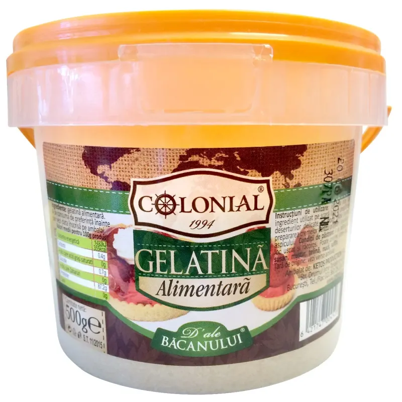 COLONIAL Gelatina Alimentara Rapida 500 g