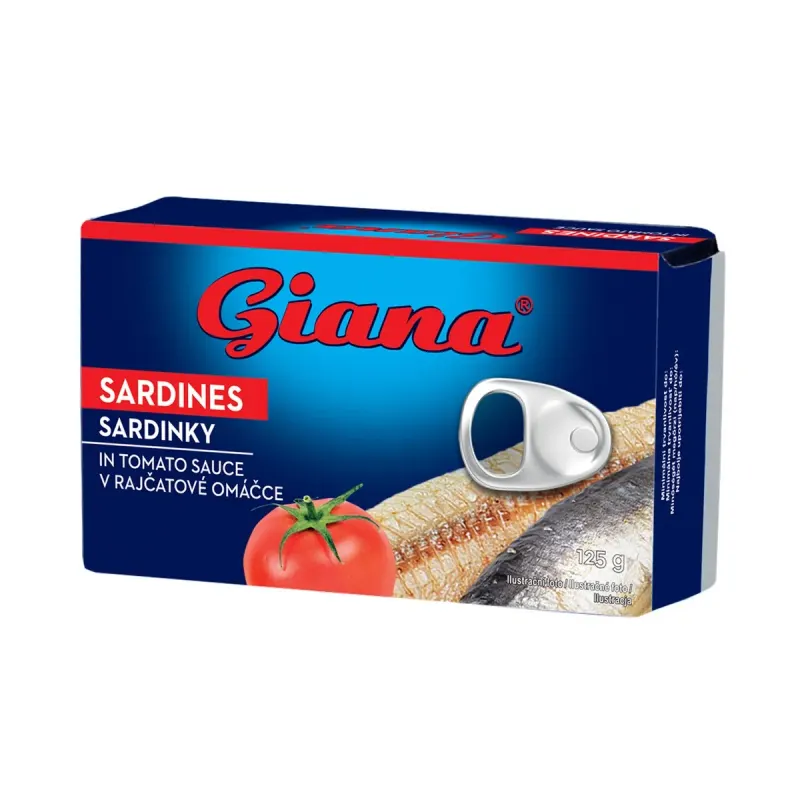 Giana Sardine in Sos Tomat 125 g