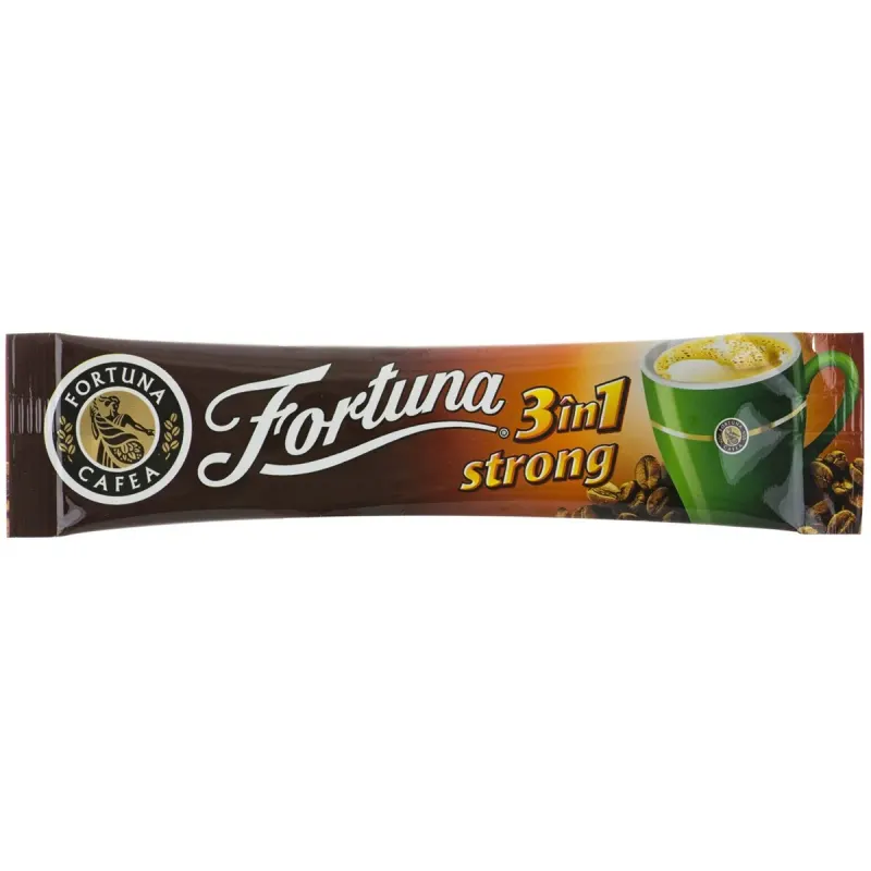 FORTUNA Cafea Instant 3 In 1 Strong 24 x 17 g