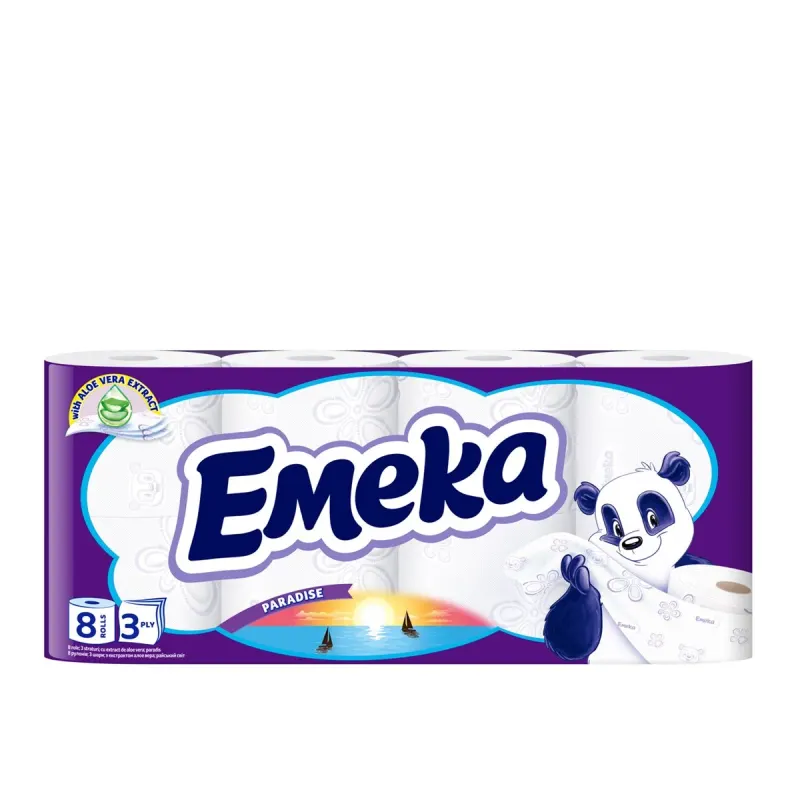 Emeka Paradise Hartie Igienica 8 bucati