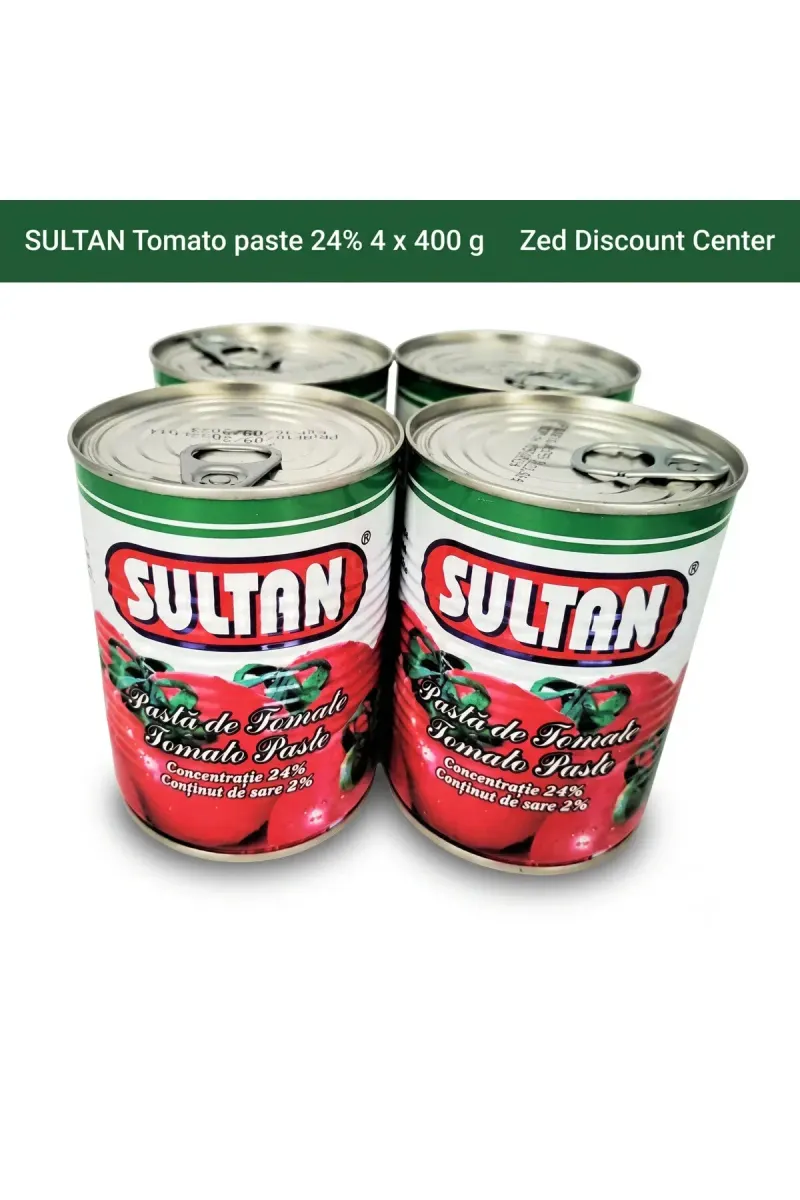 Tomato paste 24% 4 x 400 g