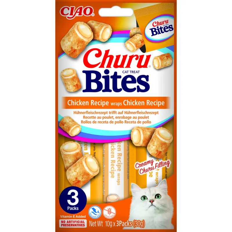 Churu Bites Recompense Pisici Pui 30 g