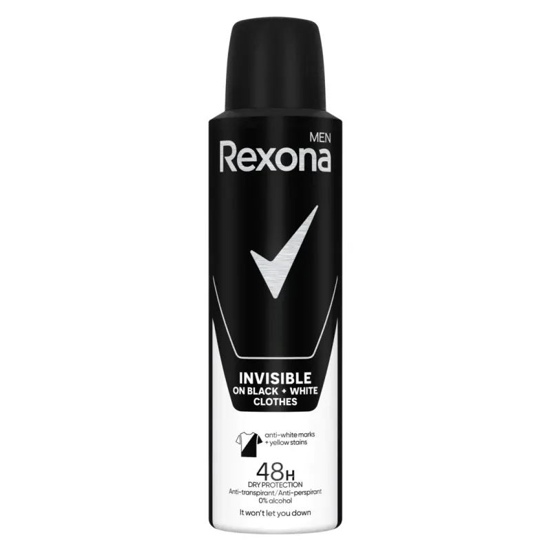 Rexona Deodorant Spray Men Invisible 150 ml