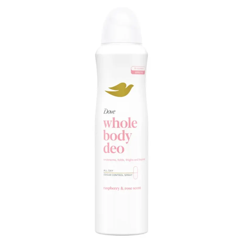 Dove Deodorant Spray pentru Intregul Corp Zmeura 150 ml