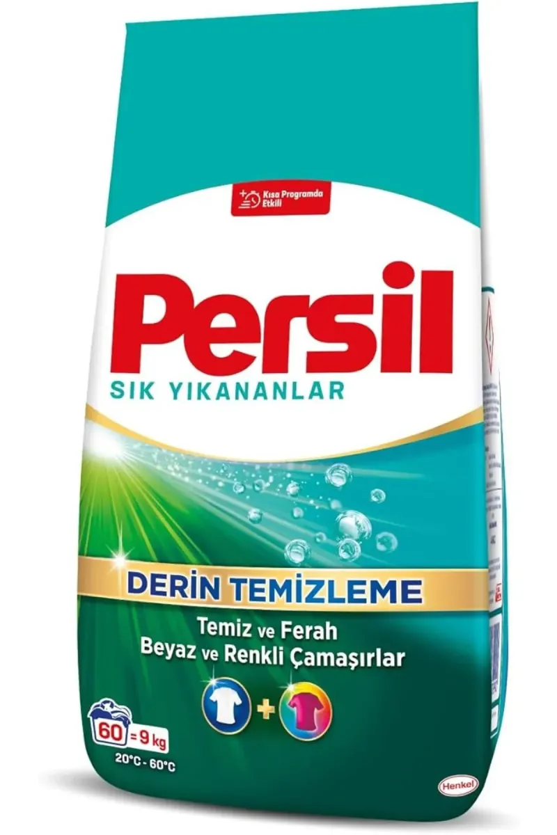 Powder detergent 9 kg for frequently washed clothes - 60 washes