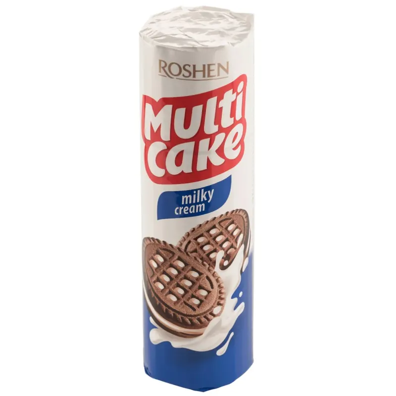 ROSHEN Biscuiti Multicake Lapte 180 g