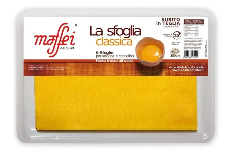 MAFFEI Foi de Lasagna cu Ou 250 g